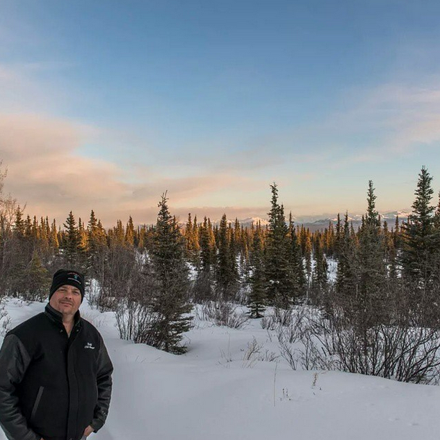 @cabinlife_alaska: I really love going for nice morning walks on my property, although in reality it seems silly to call it 